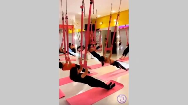 Гамак для йоги купить. Видео отзыв Yoga Galaxy. смотреть онлайн