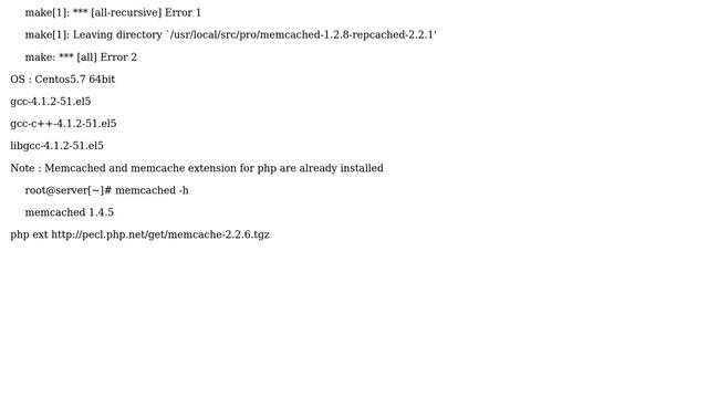 DevOps & SysAdmins: MemCache-repcached compile error смотреть онлайн