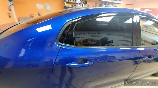 Оклейка стоек дверей в черный глянец. смотреть онлайн