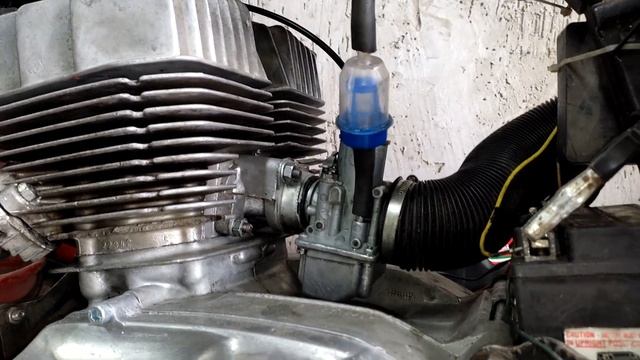 Форсированный двигатель шепчет! ЯВА 638 тюнинг