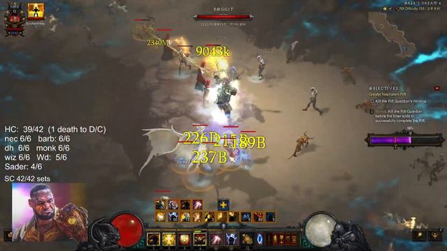 Hardcore) Diablo3 Season 30 Heaven's fury AOV Crusader 150 смотреть онлайн