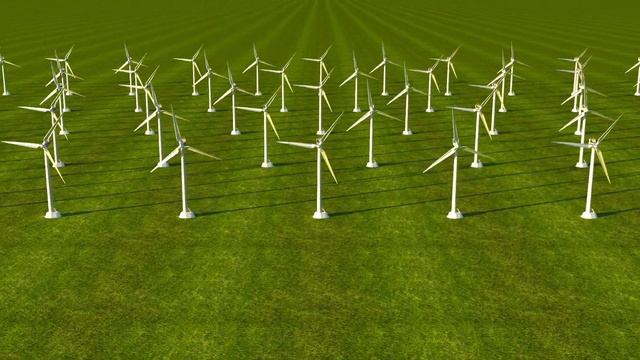 Визуализация ветряной электростанции смотреть онлайн