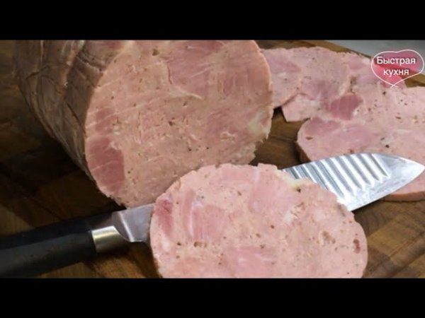 Проверенный рецепт. Ветчина домашняя в мультиварке Redmond.