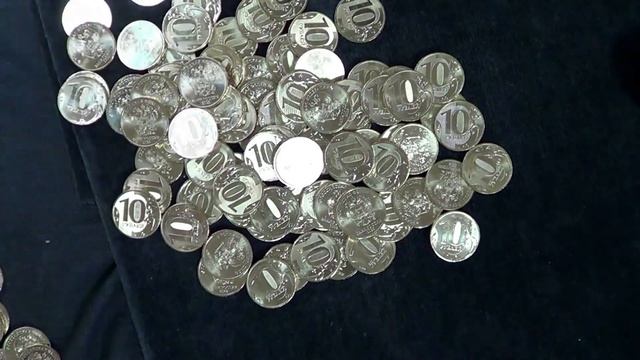 Новинки 2 и 10 рублей 2023 ММД регулярного чекана из мешка монетного двора смотреть онлайн