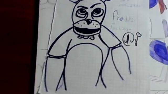 Пять ночей с фредди мой рисунки смотреть онлайн