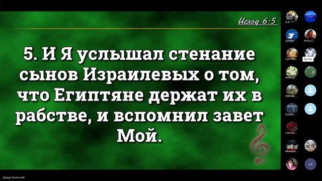 6 ГЛАВА КНИГИ ИСХОД. смотреть онлайн