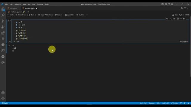 Python: Fundamental_อธิบายการทำงานของ Basic operators, Integer, Float смотреть онлайн