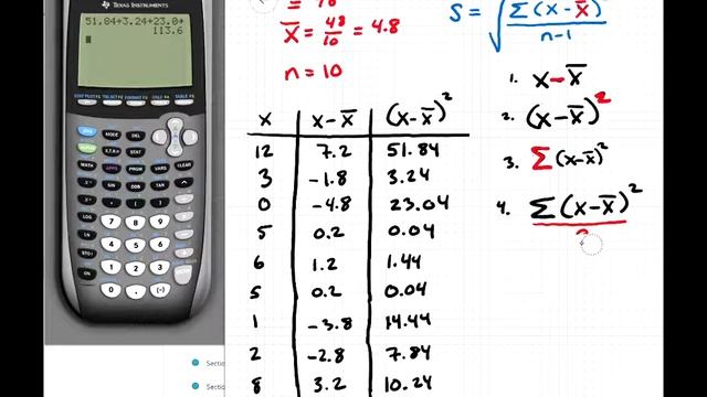 Statistics Battle - TI84 vs. Excel - Calculate the Standard Deviation смотреть онлайн