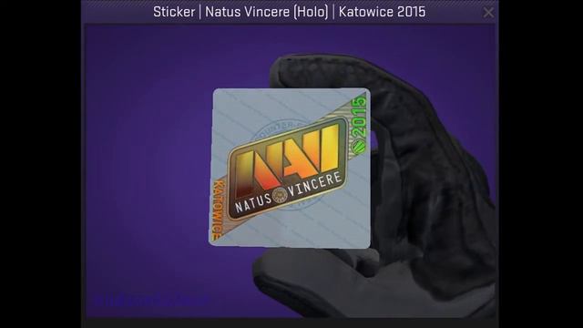 NaVi Holo Stickers CSGO смотреть онлайн