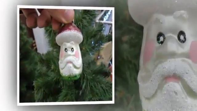 Новогодние ёлочные украшения игрушки из стекла Днепр. смотреть онлайн