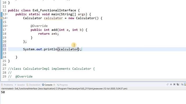 JAVA 8 Functional Interface PART 7 смотреть онлайн