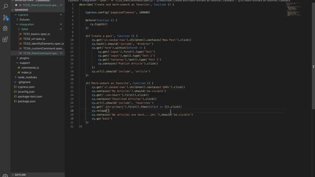 Cypress - Then Command | Part 8 смотреть онлайн