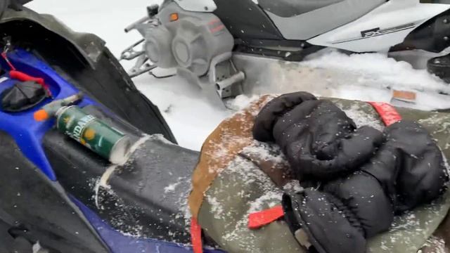 Покатушки на самодельном снегоходе с двигателем 1kr-fe)))))### смотреть онлайн