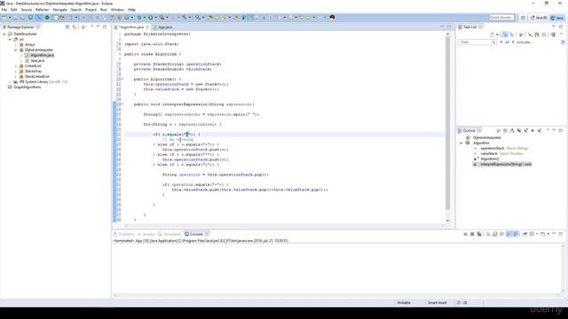 Dijkstra's interpreter implementation смотреть онлайн