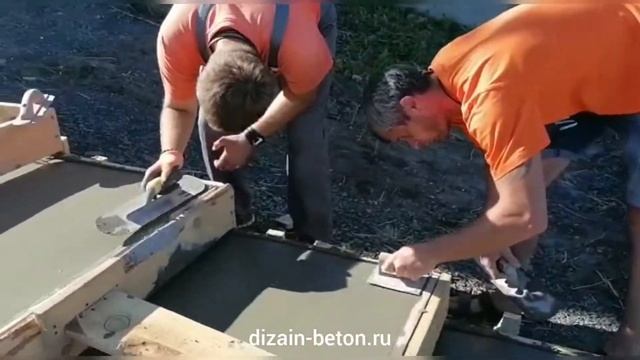 Как построить бетонные ступени монолитной лестницы печатным бетоном смотреть онлайн