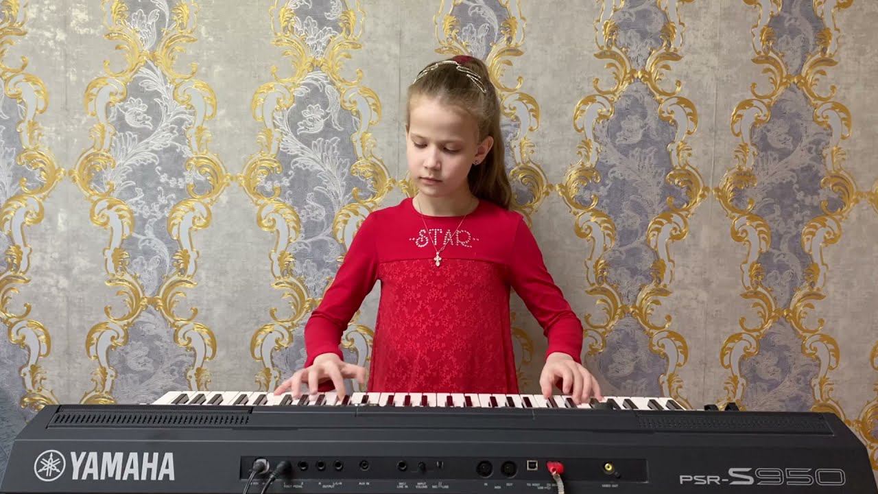 Юдина Евгения, 9 лет, Лерой Андерсон «Вальсирующий кот», «Полянка» (русская народная песня). смотреть онлайн