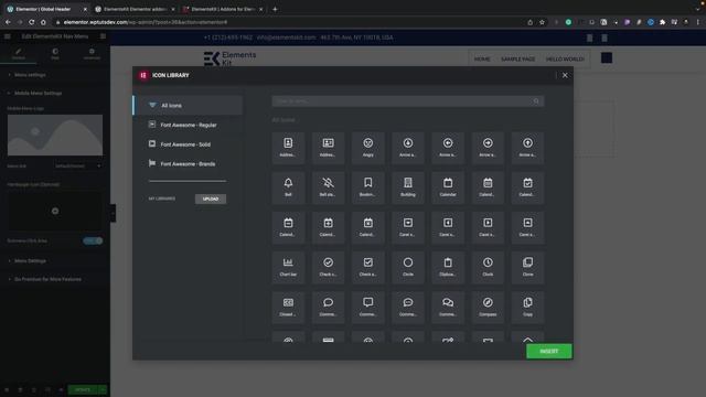 How To Build Headers And Footers Using Elementor FREE | ElementsKit смотреть онлайн