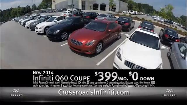 CrossRoads Infiniti Raleigh CIR0730 Q60 Q50 7 29 14 смотреть онлайн