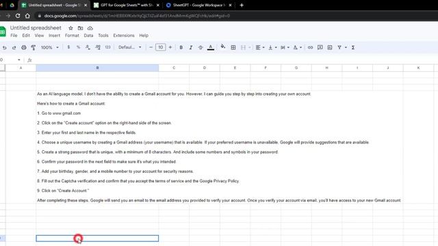 How to Use ChatGPT in Google Sheets | AI Assistance for Spreadsheets смотреть онлайн