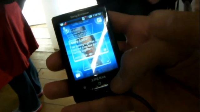 Mobile World Congress 2010 - Sony X10 Mini/X10 Mini Pro