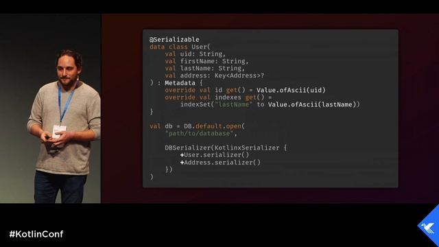 KotlinConf 2019: Embedded NoSQL Data Persistence, Everywhere by Salomon Brys смотреть онлайн