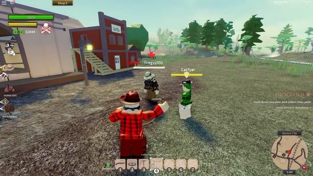 Стал топ бандитом на Диком западе роблокс | The Wild West roblox | Red Cat на Диком западе смотреть онлайн