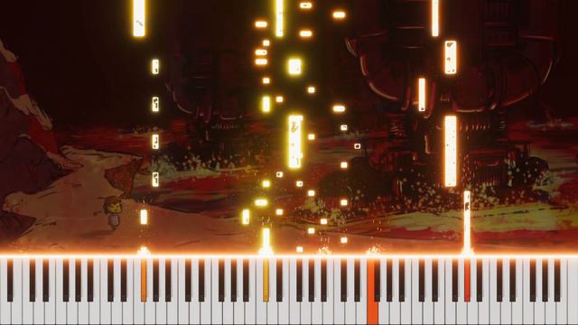 Another Medium - Undertale Piano Cover (FREE MIDI) смотреть онлайн