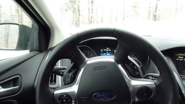 2012 Ford Focus in the snow смотреть онлайн