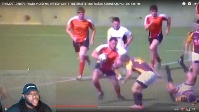 American Football Player react to The MOST BRUTAL RUGBY VIDEO You Will Ever See | SPINE SHATTERING смотреть онлайн