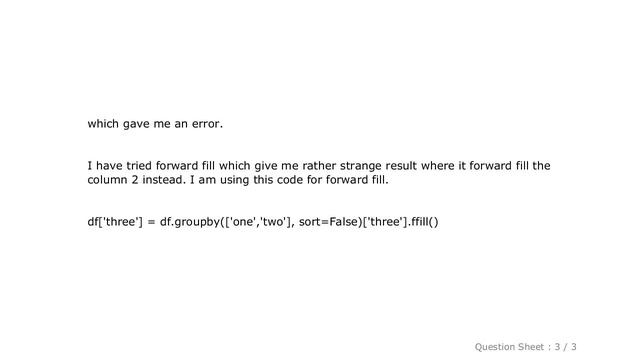 Pandas : Pandas fillna using groupby смотреть онлайн