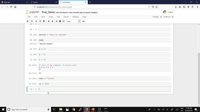 Quick Introduction to Jupiter Notebook | Part - 3 | Jupyter Notebook Tutorial and uses for Beginner смотреть онлайн