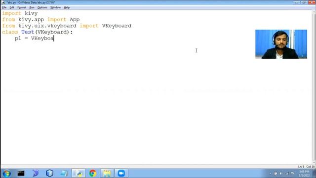 virtual keyboard using python - Programs || Analyze InfoTech смотреть онлайн