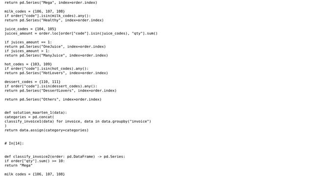 Code Review: Priority based categorization using pandas/python (3 Solutions!!) смотреть онлайн