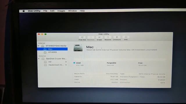 Mac OS X Hackintosh Sierra Zone On Asus H61M-K Dual Core CPU