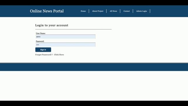 Python Django and MySQL Project on Online News Portal смотреть онлайн