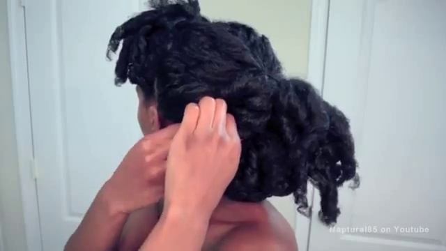 Classic Prom and Wedding Updo - Natural Hair (Свадебные, классические прически) смотреть онлайн