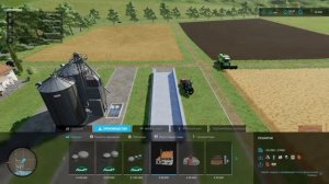 Farming simulator 22 - Первый запуск, обзор игры(стрим,Ps4,  (18+)ч2