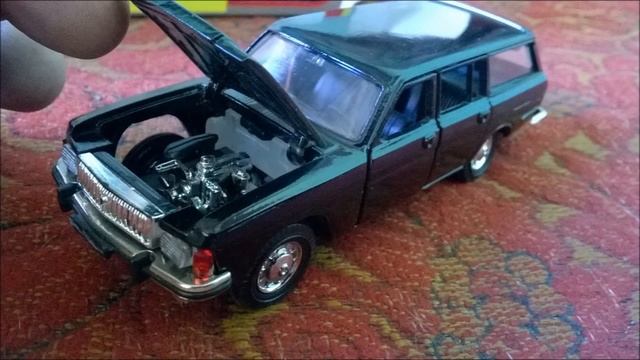 Unboxing Diecast model GAZ (ГАЗ) 3102 Wagon (універсал) Handmade 1:43 смотреть онлайн