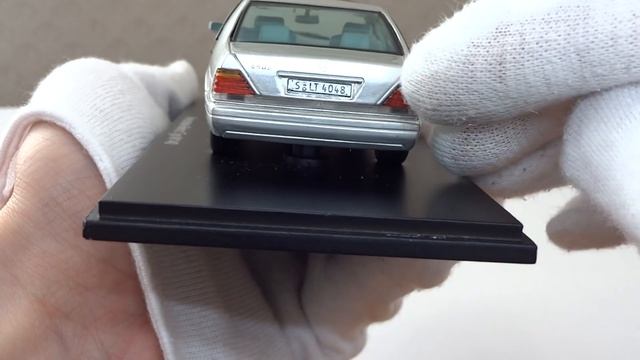 Mercedes S500 W140 масштабная модель Spark и цинковая чума