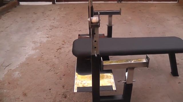 Стойки для приседаний и скамья для жима лежа 'Дядя Вова' смотреть онлайн