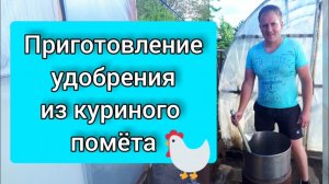 Приготовление удобрения из куриного помета / Как приготовить удобрение из куриного помета
