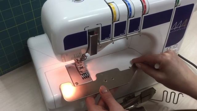 Обзор на распошивальную машину ELNA 444?Возможности машины?как сделать окантовку смотреть онлайн