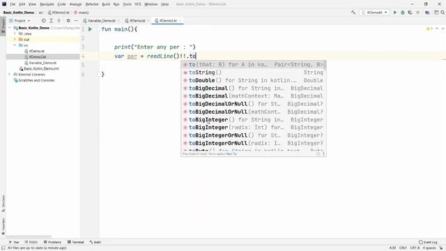 Kotlin Basics - If Expression, with Range and If Else If Practical Demo смотреть онлайн