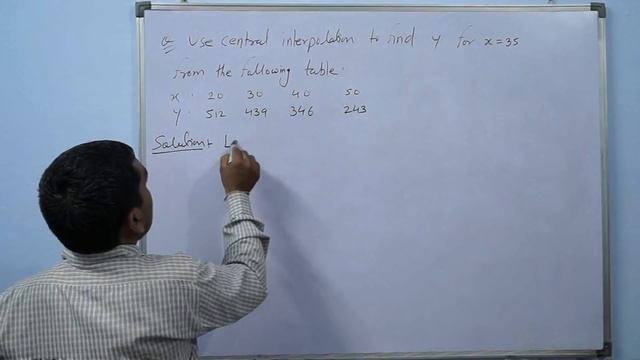 Interpolation - Stirling Central Difference formula in hindi (Lecture 7) смотреть онлайн
