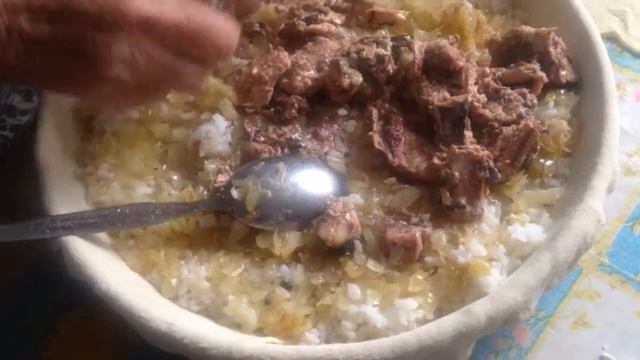 Пирог с консервами и рисом смотреть онлайн