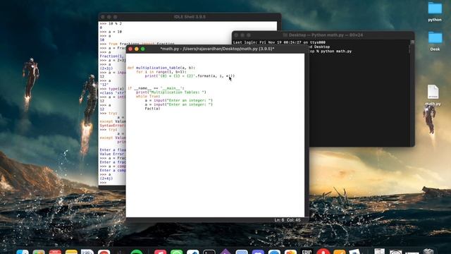 Doing math with python - 01 | Working with numbers смотреть онлайн