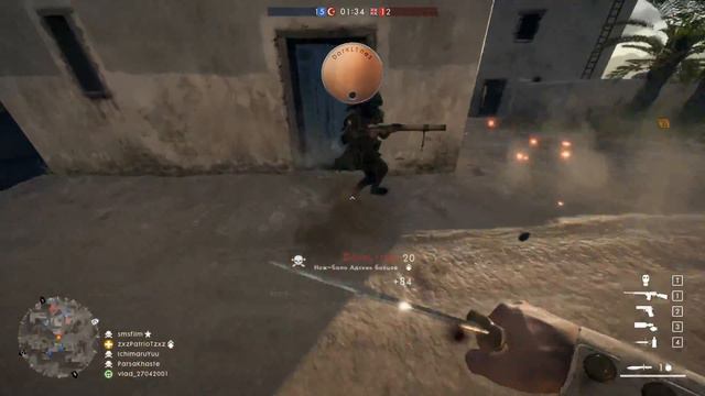 Battlefield 1. Работа холодным оружием-4 (knife kills) смотреть онлайн