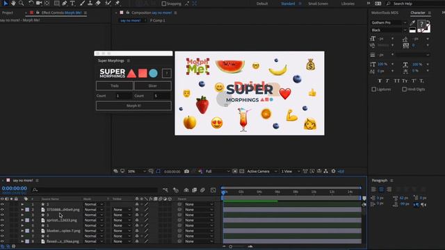Super Morphings for After Effects смотреть онлайн