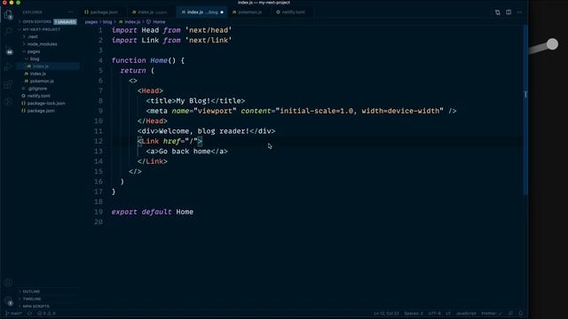Next.js from the Ground Up: Next.js Routing and Links смотреть онлайн
