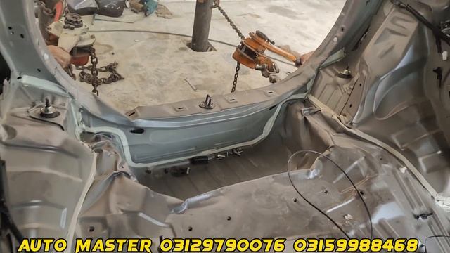 Nissan Roox Rear Fender And wheel house Repairing смотреть онлайн